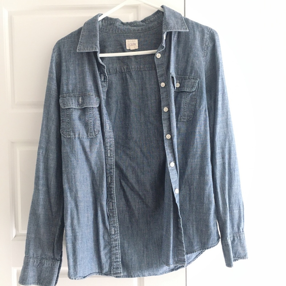 JCrew Factory Chambray Shirt
